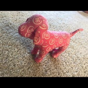 Pink Victoria Secret dog plush